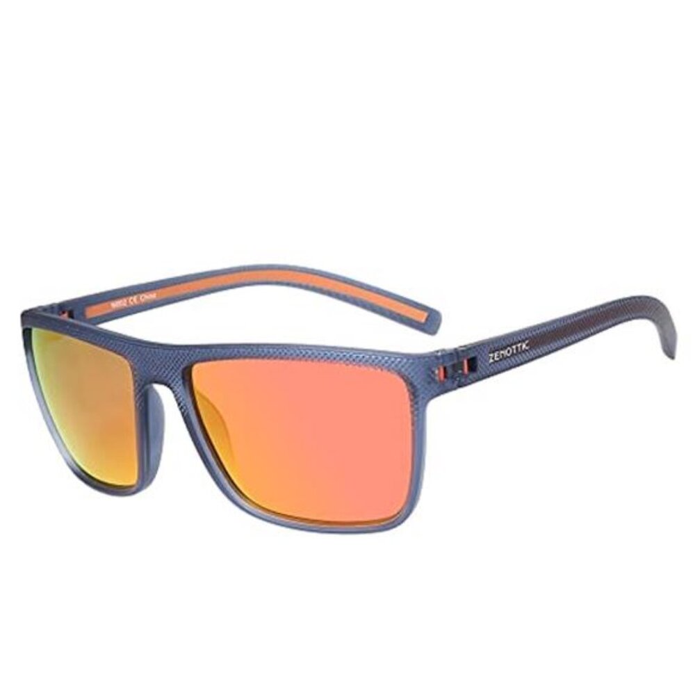 Polarized Sunglasses for Men Lightweight TR90 Frame UV400 Protection